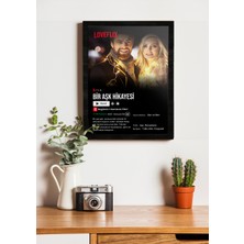 Loveflix Fotoğraflı Kişiye Özel Ahşap Siyah Çerçeveli Tablo