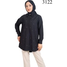 Tripen Kadın Taş Detaylı Gömlek 3122