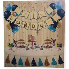 Uzar Yazı Krem Gold ''iyi Ki Doğdun'' Banner