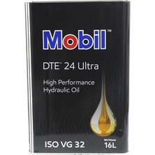 Mobil DTE 24 Ultra Hidrolik Yağ ISO VG 32 - 20L / 208L | Yüksek Performanslı Endüstriyel Yağ