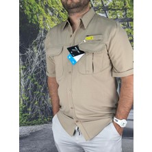 Mikro Tactical Taktikal Outdoor Cargocep Kargocep Kısa Kollu Gömlek