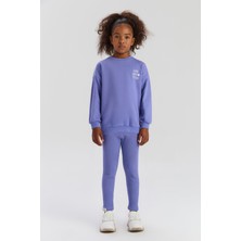 Bg Store Kız Çocuk Mor Eşofman Takımı