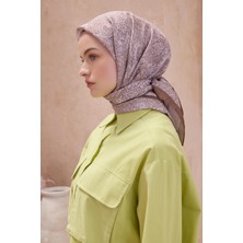 Belli Fresh Twist Eşarp 13 Kahverengi Karışık Desen 49732