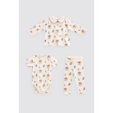 3'lü Body & Pantolon & T-Shirt Seti - Funfair