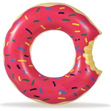 Pembe Renk 65 cm Simit ve Donut, 1 Adet, Şık ve Lezzetli Seçenek