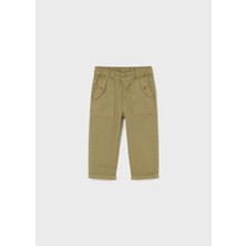 Mayoral Erkek Bebek Kargo Cepli Kanvas Pantolon Bej