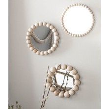 Çok Renkli Aynalı Duvar Süsü, Şık ve Modern Dekoratif Parça