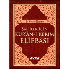 En Kolay Öğreten Şafiiler Için Kuran-I Kerim Elifbası (Cep Boy)