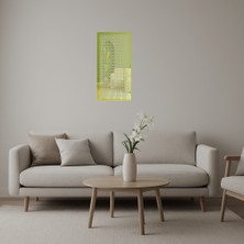 Çiçek Bahçesi Temalı  Altın Aynalı Tablo - MONAS7102-8855