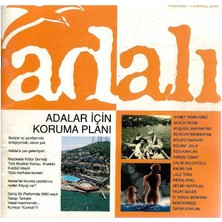 Adalı - Adalar Vakfı Aylık Haber Dergisi -Adalar Için Koruma Planı (Retro Eski Baskı Koleksiyon Haziran - Temmuz 2006)