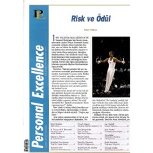 Personal Excellence - Yaşam Rotanızı Keşfedin - Risk ve Ödül - Retro Eski Basım Koleksiyon (Temmuz 2005 Yıl:6 Sayı:69)
