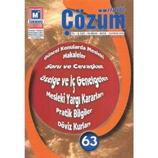 Mali Çözüm - Yıl 13 - Sayı 63 Nisan - Mayıs - Haziran  2003