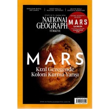National Geographic Türkiye - Mars Kızıl Gezegende Koloni Kurma Yarışı (Retro Koleksiyon Eski Sayı : Kasım 2016)NOT: Ekleri Yoktur!!!