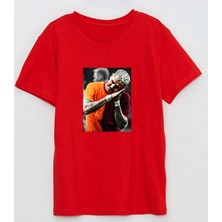 Iyi Uykular Gol Sevinci Baskılı Erkek Pamuklu T-Shirt