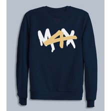 Kapüşonsuz Max Baskılı Max Verstappen Baskılı Formula1 Sweatshirt