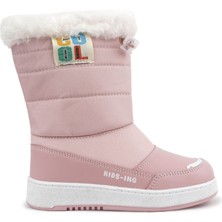 Cool 25C.HAVANA Kürklü Fermuarlı Kız Çocuk Kar Bot