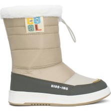 Cool 25C.HAVANA Kürklü Fermuarlı Kız Çocuk Kar Bot