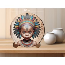 Ahşap Masaüstü Uv Baskılı Dekoratif Tablo V4