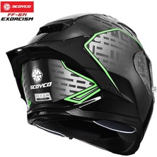  Exorcısm Full Face Kask FF-871 – Güneş Vizörlü, Dot/ce Onaylı, Intercom Uyumlu