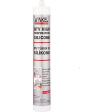 Wınkel Rtv Yüksek Isı Silikon Kırmızı Asetoksi 280ML