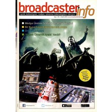 Broadcasterinfo:aylık Televizyon,radyo,sinema Teknolojileri Dergisi -Drone Savaşları (SAYI:135-ARALIK-2015 Retro Koleksiyon Eski Baskı)