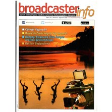 Broadcasterinfo:aylık Televizyon,radyo,sinema Teknolojileri Dergisi -Küresel Yayıncılık (SAYI:142-TEMMUZ/AĞUSTOS -2016 Retro Koleksiyon Eski Baskı)