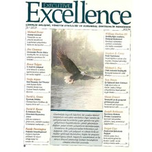 Executive Excellence - Liderlik Gelişimi Yönetim Etkililiği ve Kurumsal Üretkenlik Dergisi (Ekim 2000 Yıl 4: Sayı 43 ) Retro Eski Basım Koleksiyon