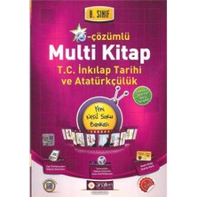 Anafen Yayınları 8. Sınıf Inkılap Tarihi ve Atatürkçülük E Çözümlü Multi Kitap Yeni Nesil Soru Bankası