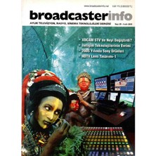 Broadcasterinfo: Aylık Televizyon, Radyo, Sinema Teknolojileri Dergisi - Hdtv Lens Tasarımı - 1 (Sayı: 25-Aralık 2005 Retro Koleksiyon Eski Baskı)