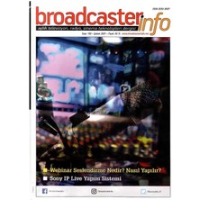 Broadcasterinfo:aylık Televizyon,radyo,sinema Teknolojileri Dergisi-Webinar Seslendirme Nedir? Nasıl YAPILIR?(SAYI:192-ŞUBAT 2021 Retro Koleksiyon Eski Baskı)