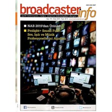 Broadcasterinfo:aylık Televizyon,radyo,sinema Teknolojileri Dergisi-Nab 2019'DAN Ürünler (SAYI:172-NISAN 2019 Retro Koleksiyon Eski Baskı)