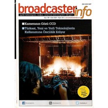 Broadcasterinfo:aylık Televizyon,radyo,sinema Teknolojileri Dergisi-Kameranın Gözü Ccd (SAYI:180-OCAK 2020 Retro Koleksiyon Eski Baskı)