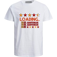5. Yıldız Yükleniyor.. Loading Baskılı 25. Şampiyonluk Baskılı Çocuk Tişört.