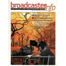 Broadcasterinfo:aylık Televizyon,radyo,sinema Teknolojileri Dergisi -Yayıncılar Için Görüntü Testleri (SAYI:121-EYLÜL-2014 Retro Koleksiyon Eski Baskı)
