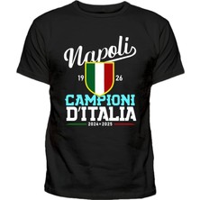 Champione Napoli Şampiyon 2022-2023 Sezonu Erkek T-Shirt