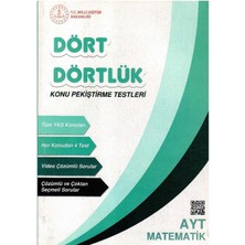 Dört Dörtlük Konu Pekiştirme Testleri Ayt Matematik