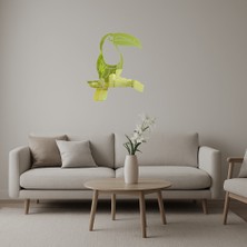 Kuş Silüetleri Dekoratif Altın Aynalı Tablo - Minimalist Şıklık - MONAS3878-6022