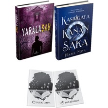 Kasırgaya Kanan Saka 2 Ciltli ve Ephesus Yayınları Yaralasar 3 Ciltli Maral Atmaca 2li Set + Hediyeli