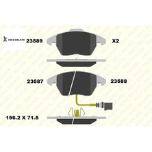 Ön Fren Balatasi 1 Fiş Octavia-Leon-Golf V-Mondeo
