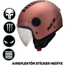 Ncr Air Çenesiz Kask (Ece Belgeli)