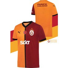 Galatasaray Orijinal Lisanslı 2024/25 Sarı Kırmızı 5 Yıldızlı Taraftar Forma