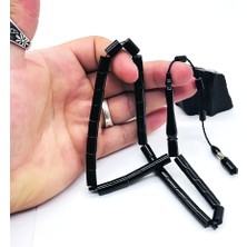 Usta Işçilikli Kesme Model Oltu Taşı Tesbih