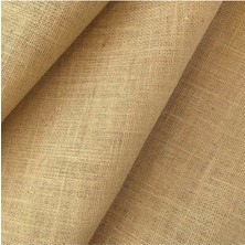 Doğal Jüt Kumaşı Hasır Çuval, 1x1 Metre, Sıcak Turuncu Renk