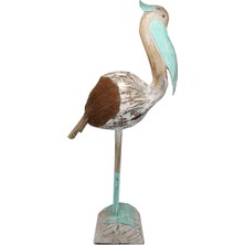 Ahşap Pelikan Figürü Model 1