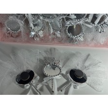 Tüllü Magnet Söz, Nişan, Düğün, Nikah, Mevlüt Hediyelik - 25 Adet