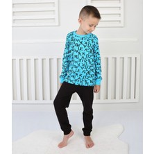 Erkek Çocuk Pijama Takım Baskılı