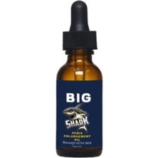 Big Shark Erkekler Için Büy.ütü.cü Masaj Bakım Yağı 30 ml x 1 Adet
