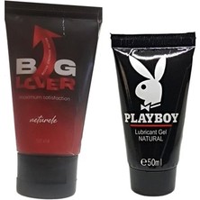 Big Lover Erkeklere Özel 50 ml Jel 50 ml Maximum Strength Hardening Gel For Men + Etkili  50 ml Jel