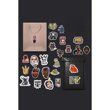 Hip Hop Rap Sticker Paketi /bullet Journal Defter Çıkartma Ajanda Laptop Etiket