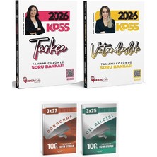 Anla Kazan + Hoca Kafası 2026 Kpss Türkçe + Vatandaşlık Soru Bankası 2 Li Set - Öznur Saat Yıldırım, Esra Özkan Karaoğlu Anla Kazan + Hoca Kafası Yayınları